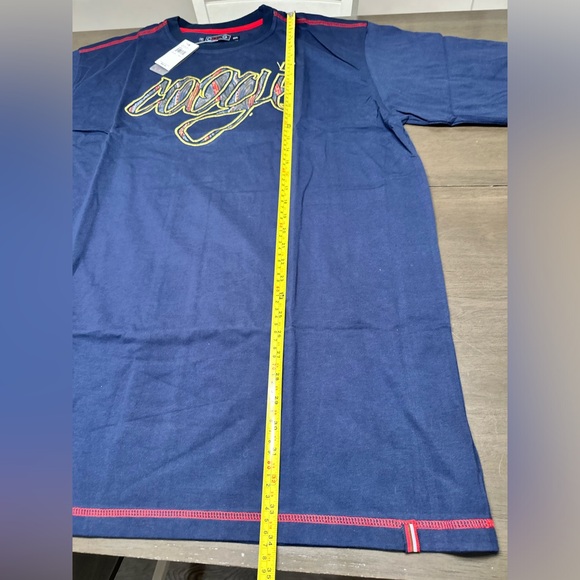 VINTAGE COOGI KNITWEAR TSHIRT STYLE ON SPELLOUT NWT- Dead-stock-3XL-Original Bag - Picture 11 of 15
